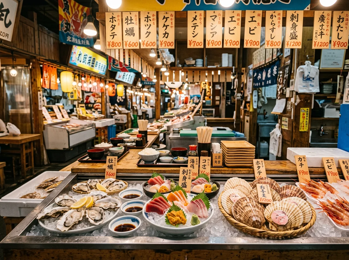 白い皿に盛り付けた焼き魚と添え野菜の定食
